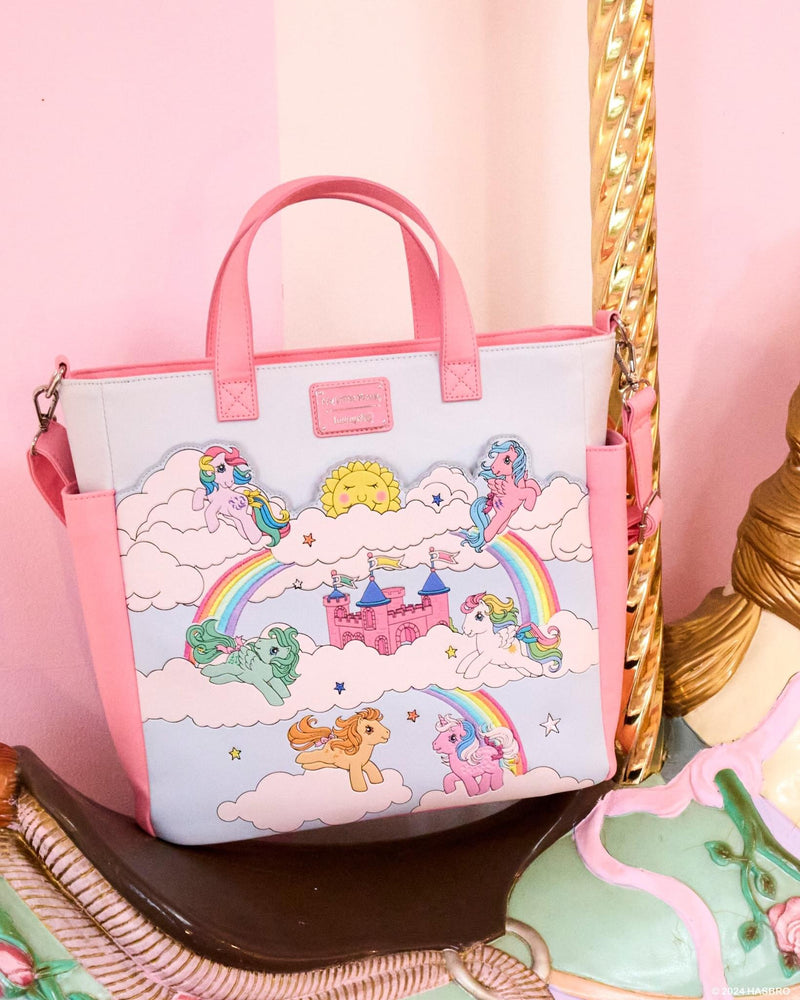 Load image into Gallery viewer, Loungefly Hasbro My Little Pony Sky Scene Convertible Tote Bag - PRE ORDER - LF Lovers
