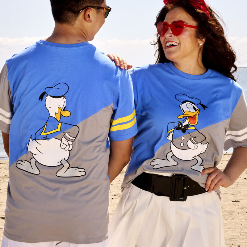 Load image into Gallery viewer, Loungefly Disney Donald Duck 90th Anniversary Tee
