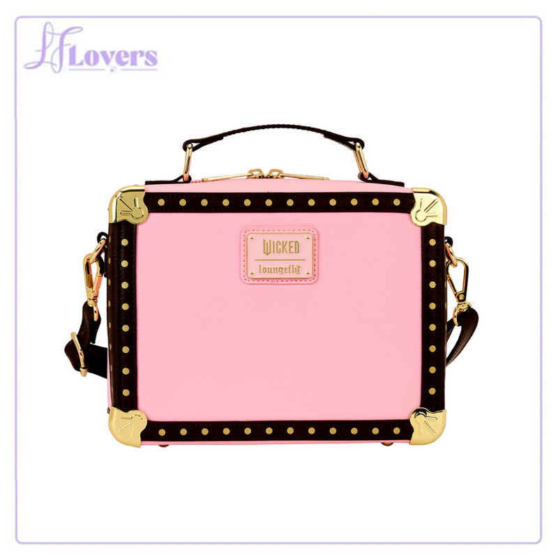 Load image into Gallery viewer, Loungefly Wicked Glinda Trunk Crossbody Bag
