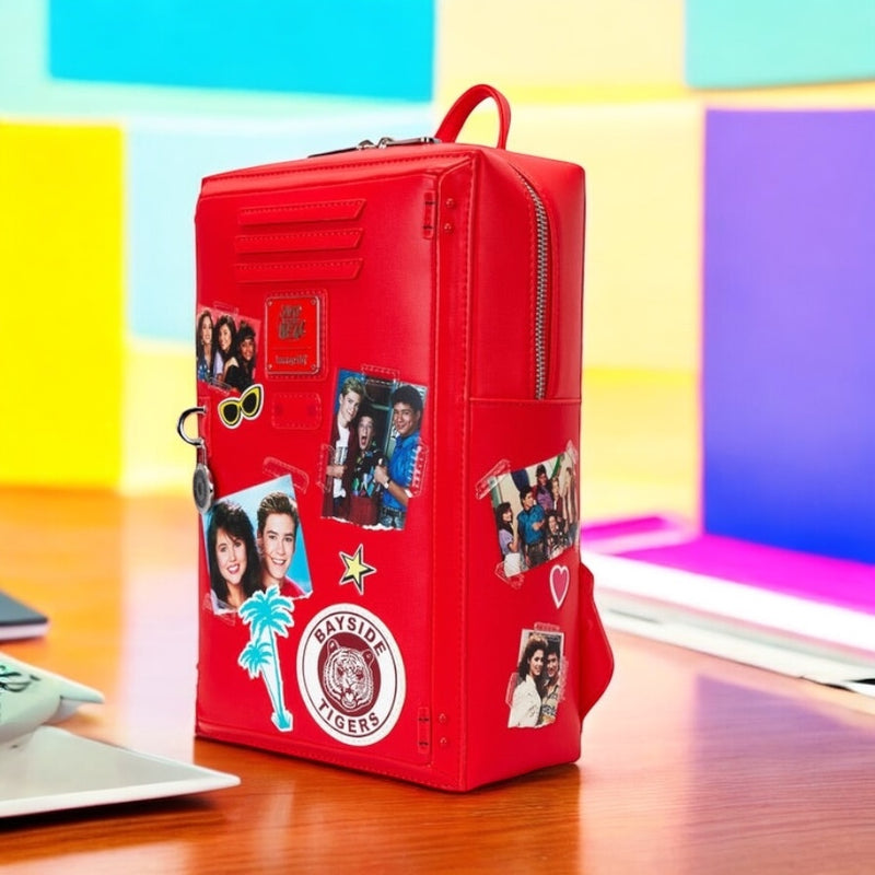 Load image into Gallery viewer, Loungefly Universal Saved By The Bell Locker Backpack - PRE ORDER
