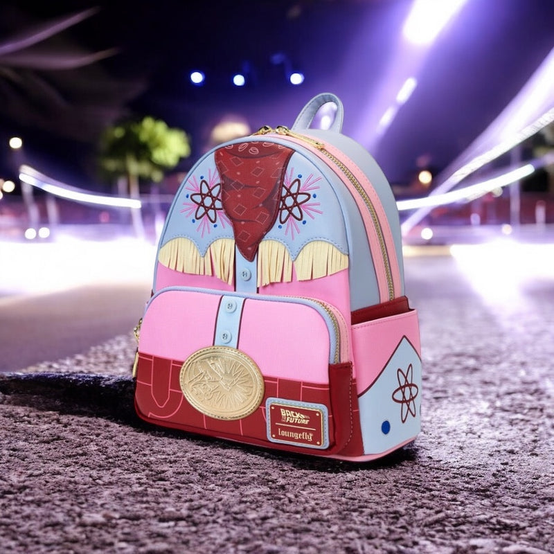 Load image into Gallery viewer, Loungefly Universal Back To The Future 40th Anniversary Mini Backpack
