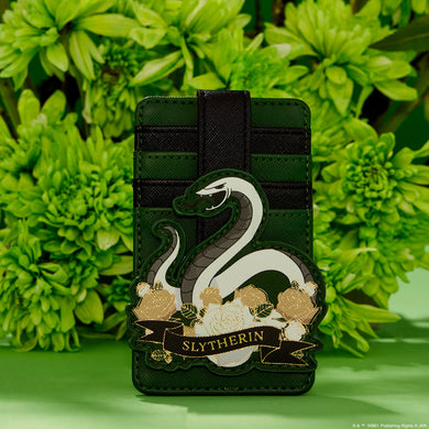 Loungefly Warner Brothers Harry Potter Slytherin House Tattoo Card Holder