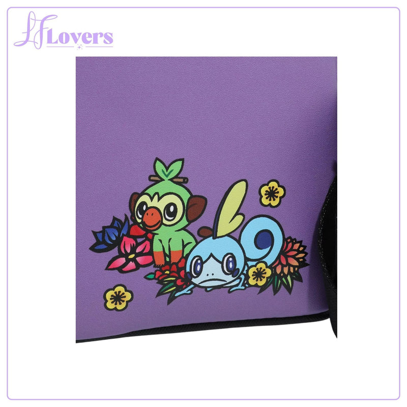 Load image into Gallery viewer, Loungefly Pokémon Gengar Floral Characters Mini Backpack
