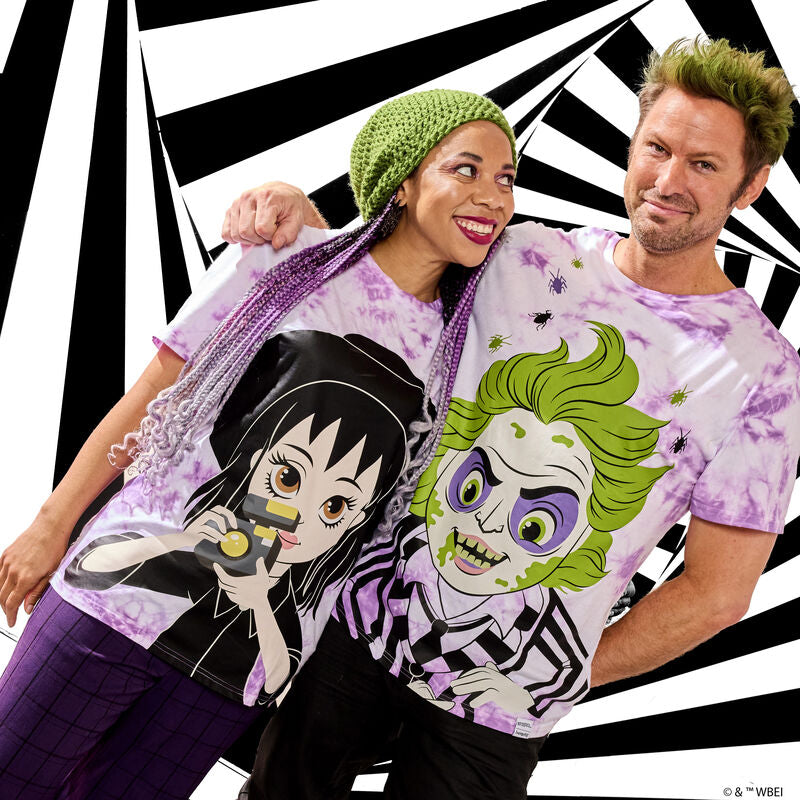 Load image into Gallery viewer, Loungefly Beetlejuice Unisex Tee Shirt
