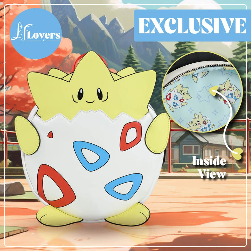 Load image into Gallery viewer, Loungefly Pokemon Togepi Mini Backpack
