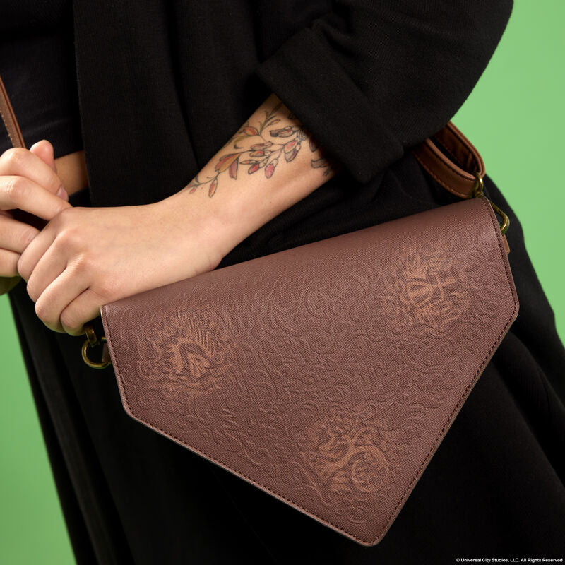 Load image into Gallery viewer, Loungefly Wicked Elphaba Grimmerie Book Crossbody Bag
