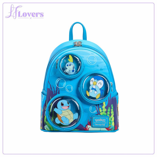 Loungefly Pokemon Bubbles Water Mini Backpack