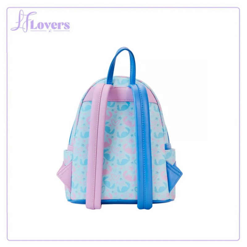 Load image into Gallery viewer, Loungefly Disney Stitch And Angel Puzzle Mini Backpack
