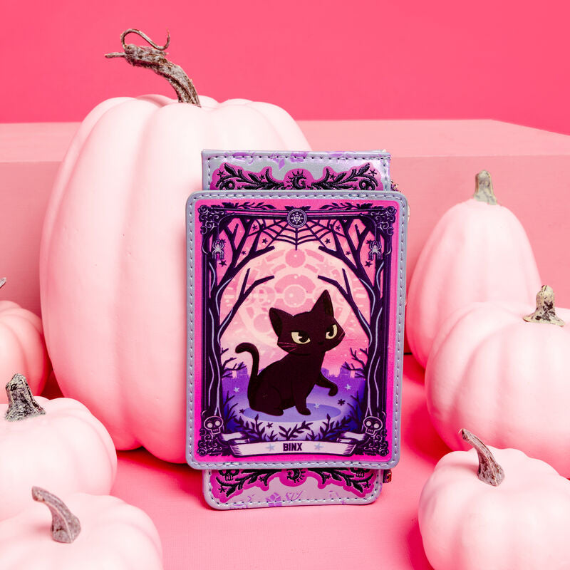 Load image into Gallery viewer, Loungefly Disney Hocus Pocus Tarot Card Large Cardholder - PRE ORDER
