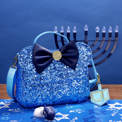 Loungefly Disney Mickey Hanukkah Dreidel Crossbody - LF Lovers