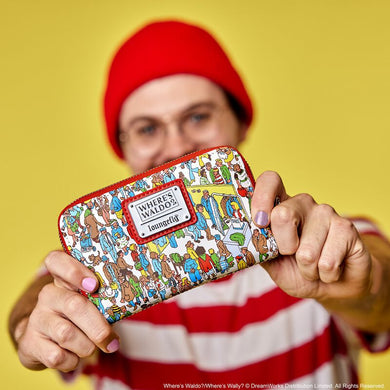 Loungefly Wheres Waldo AOP Zip Around Wallet - LF Lovers