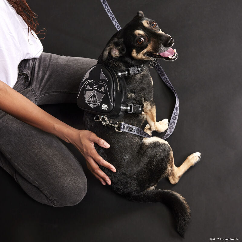 Load image into Gallery viewer, Loungefly Pets Star Wars Darth Vader Cosplay Dog Harness - LF Lovers
