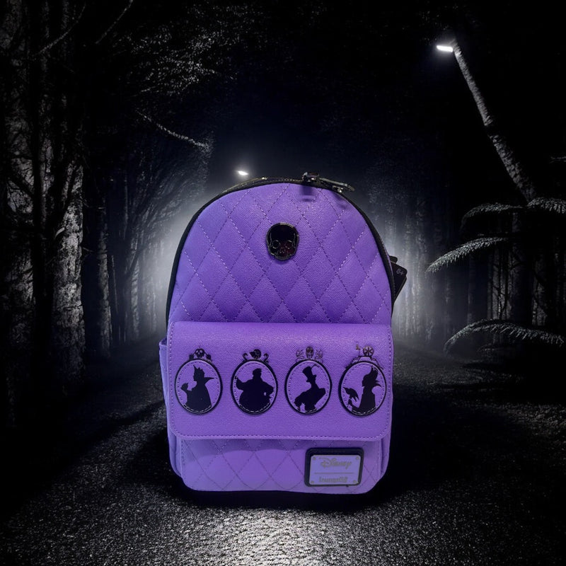 Load image into Gallery viewer, Loungefly Disney Villains Silhouette Mini Backpack
