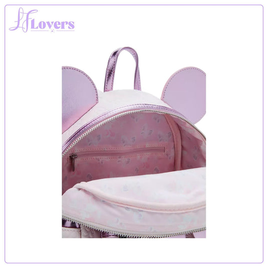 Loungefly Disney Minnie Mouse Pink Butterfly Mini Backpack - LF Lovers