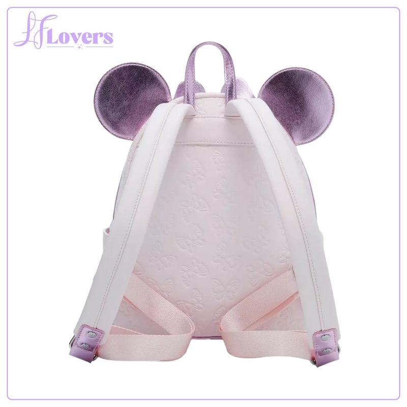 Load image into Gallery viewer, Loungefly Disney Minnie Mouse Pink Butterfly Mini Backpack - LF Lovers
