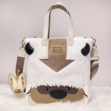 Loungefly Nickelodeon Avatar The Last Airbender Appa Cosplay Tote With Momo Charm - PRE ORDER - LF Lovers