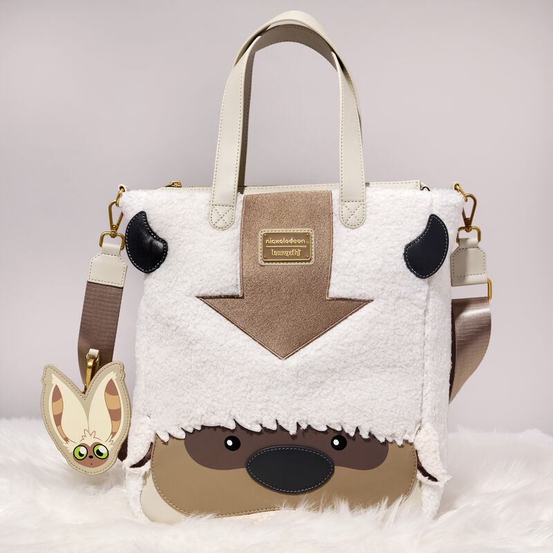 Load image into Gallery viewer, Loungefly Nickelodeon Avatar The Last Airbender Appa Cosplay Tote With Momo Charm - PRE ORDER - LF Lovers
