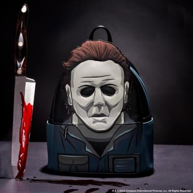 Load image into Gallery viewer, Loungefly Universal Halloween Michael Myers Cosplay Mini Backpack - LF Lovers
