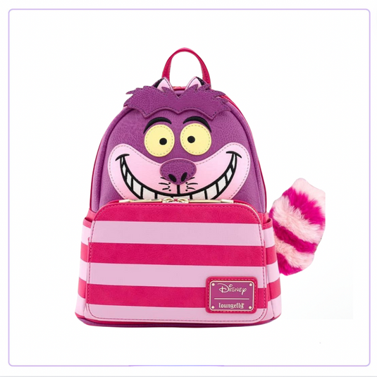 Loungefly Disney Alice In Wonderland Cheshire Cat Cosplay Mini Backpack