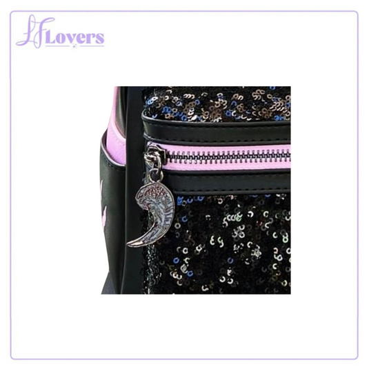 Loungefly Jurassic Park Sequin Pink Floral Mini Backpack