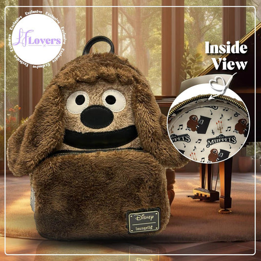 OUTLET - Loungefly Disney The Muppets Rowlf the Dog Cosplay Mini Backpack -  SAMPLE