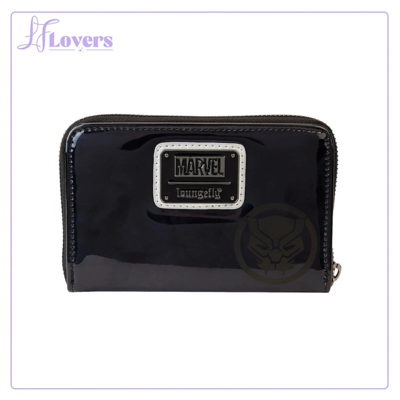 Load image into Gallery viewer, Loungefly Marvel Shine Black Panther Cosplay Zip Around Wallet - LF Lovers
