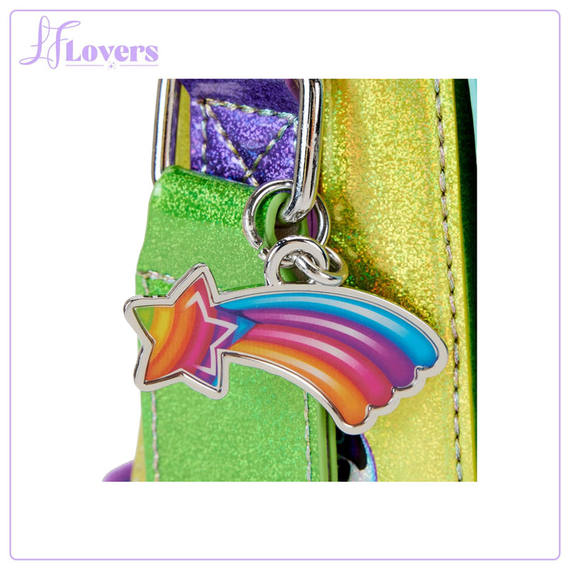 Load image into Gallery viewer, Loungefly Lisa Frank Colour Block Crossbody - LF Lovers
