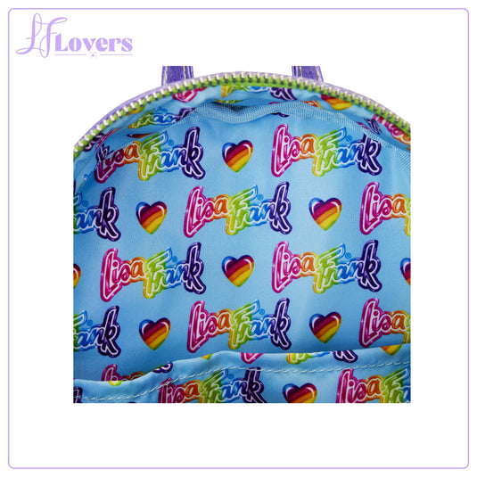 Loungefly Lisa Frank Colour Block Mini Backpack - LF Lovers