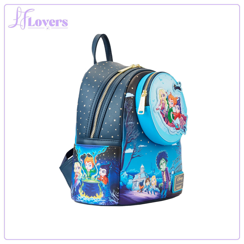 Load image into Gallery viewer, Loungefly Disney Hocus Pocus Poster Mini Backpack - LF Lovers
