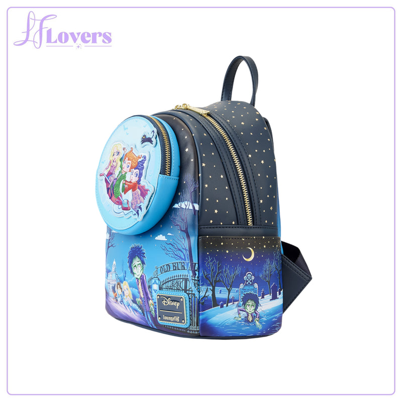 Load image into Gallery viewer, Loungefly Disney Hocus Pocus Poster Mini Backpack - LF Lovers
