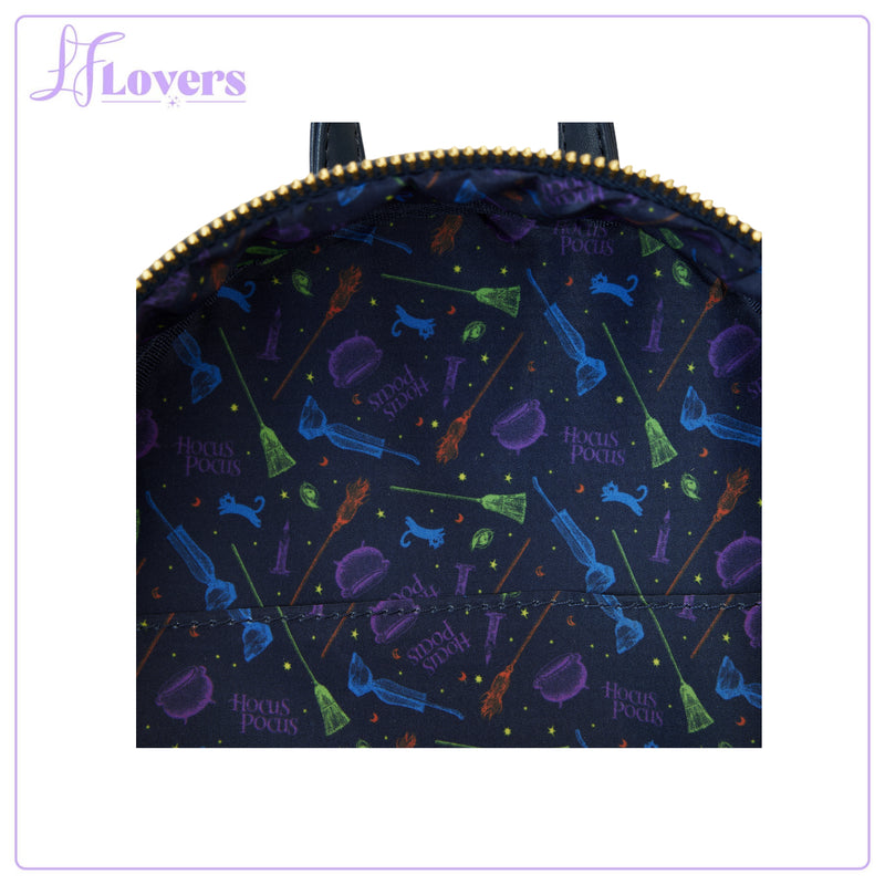 Load image into Gallery viewer, Loungefly Disney Hocus Pocus Poster Mini Backpack - LF Lovers
