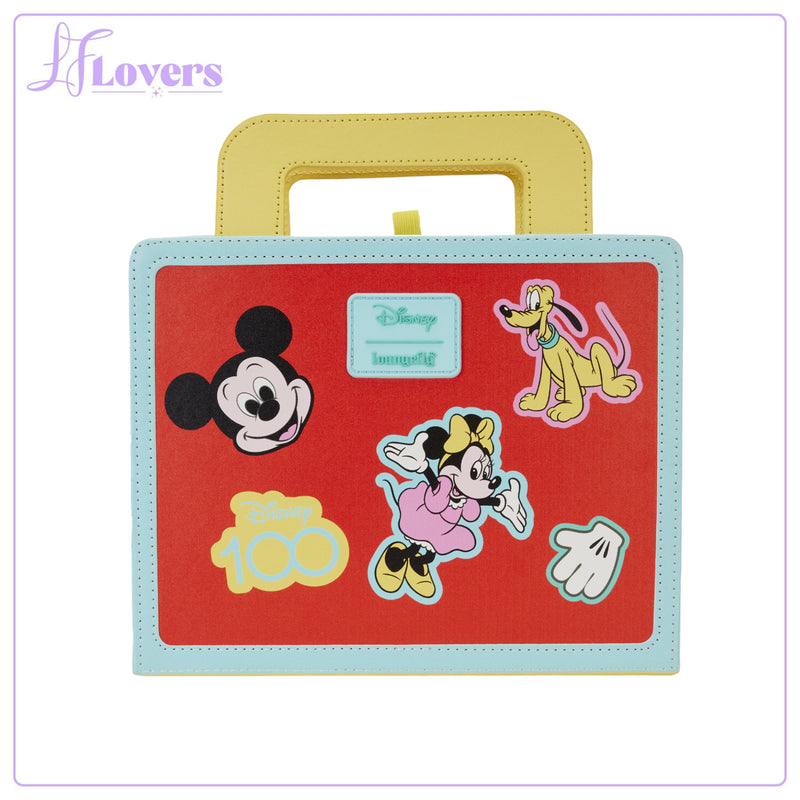 Load image into Gallery viewer, Loungefly Stationary Disney D100 Mickey and Friends Lunchbox Journal - LF Lovers
