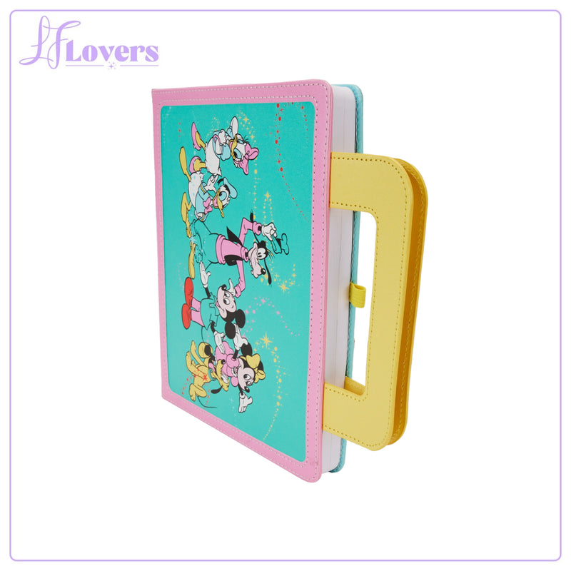 Load image into Gallery viewer, Loungefly Stationary Disney D100 Mickey and Friends Lunchbox Journal - LF Lovers
