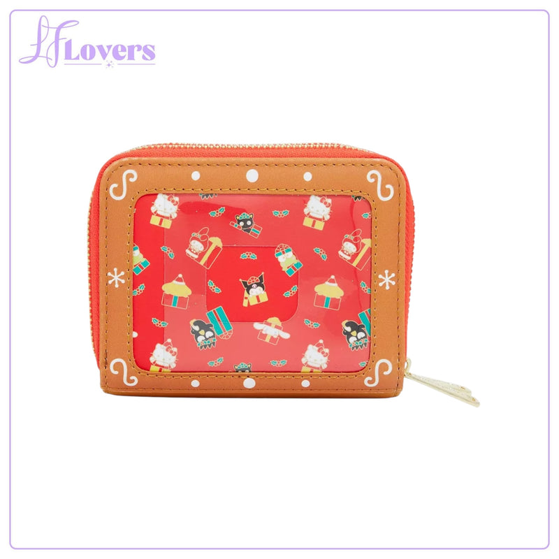 Load image into Gallery viewer, Loungefly Sanrio Hello Kitty &amp; Friends Gingerbread House Small Zip Wallet
