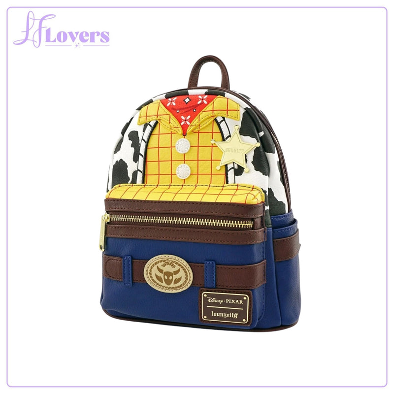 Load image into Gallery viewer, Loungefly Pixar Toy Story Woody Cosplay Mini Backpack
