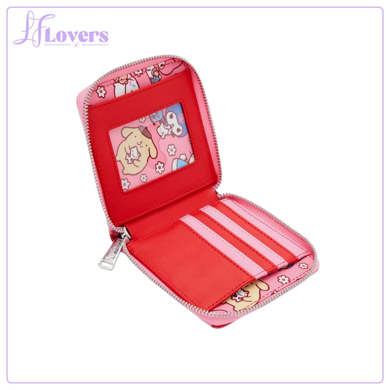 Load image into Gallery viewer, Loungefly Sanrio Hello Kitty &amp; Friends Colour Block Zip Around Wallet - PRE ORDER
