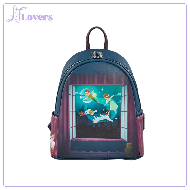 Load image into Gallery viewer, Loungefly Disney Peter Pan Scene Mini Backpack
