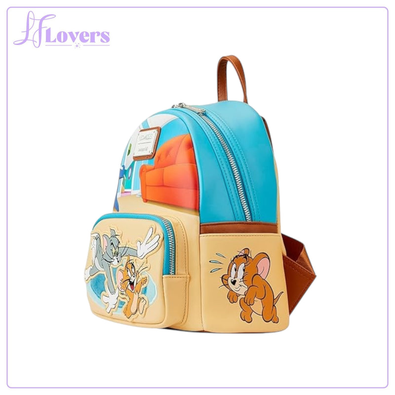 Load image into Gallery viewer, Loungefly Tom and Jerry Mini Backpack
