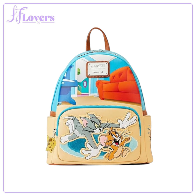 Load image into Gallery viewer, Loungefly Tom and Jerry Mini Backpack
