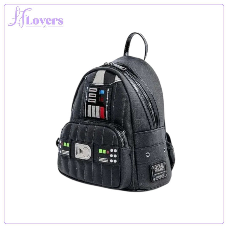 Load image into Gallery viewer, Loungefly Star Wars Darth Vader Light Up Cosplay Mini Backpack
