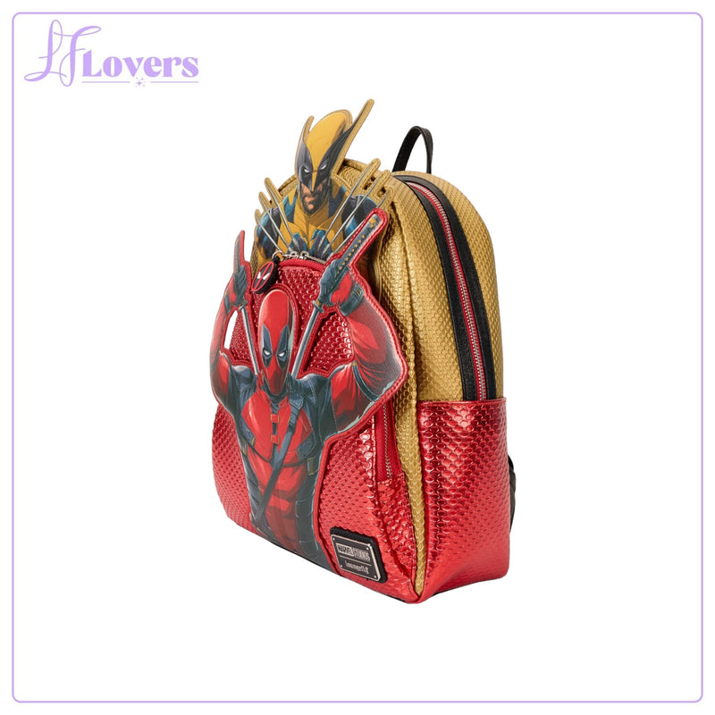 Load image into Gallery viewer, Loungefly Marvel Deadpool 3 Mini Backpack
