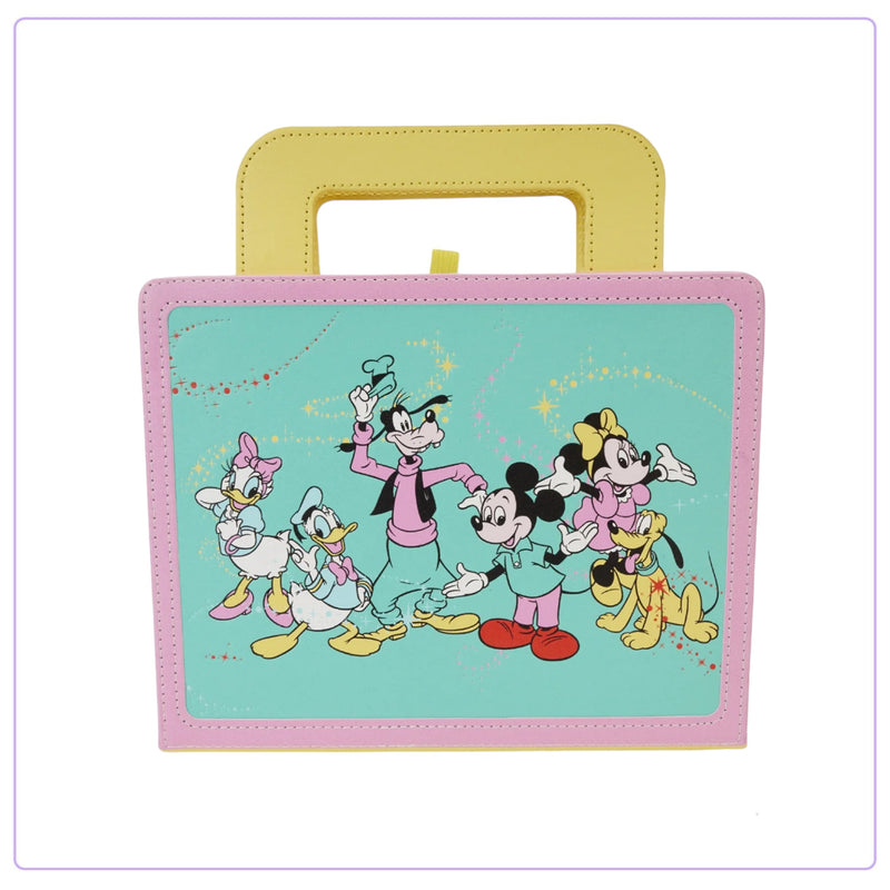 Load image into Gallery viewer, Loungefly Stationary Disney D100 Mickey and Friends Lunchbox Journal - LF Lovers
