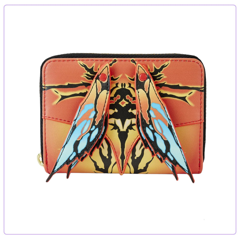 Load image into Gallery viewer, Loungefly Disney Avatar 2 Taruk Banshee Moveable Wings Zip Around Wallet - LF Lovers
