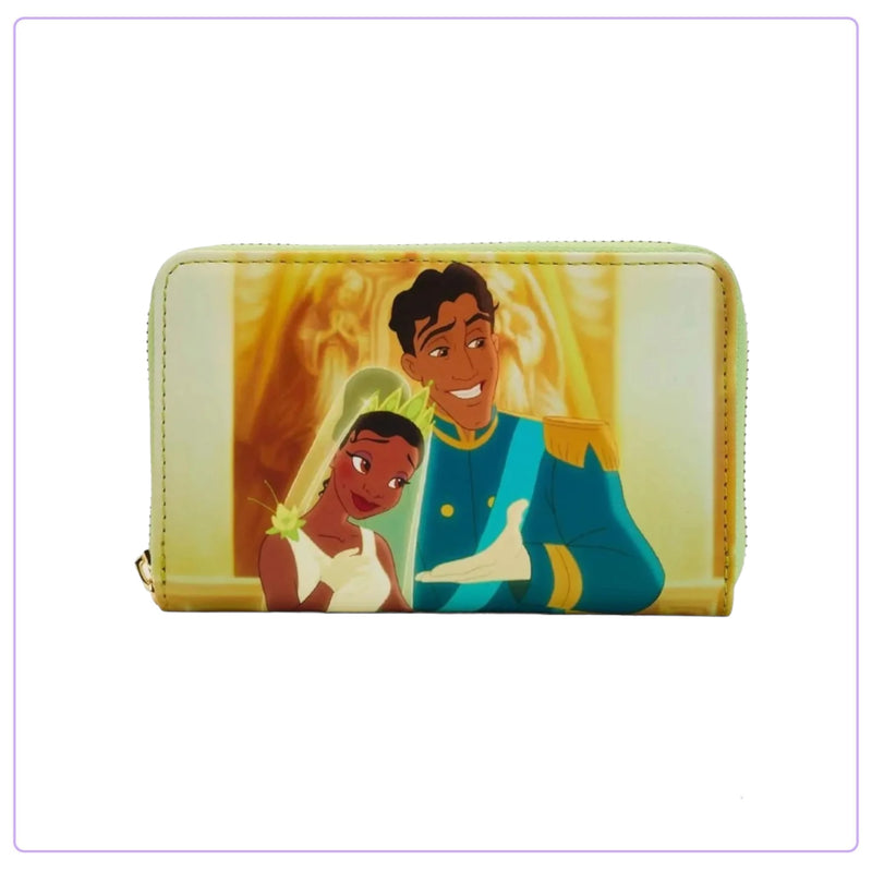 Load image into Gallery viewer, Loungefly Disney Princess and the Frog Princess Scene Zip Around Wallet - LF Lovers
