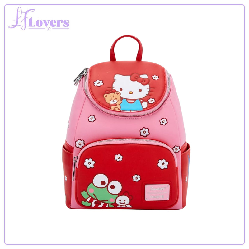 Load image into Gallery viewer, Loungefly Sanrio Hello Kitty &amp; Friends Colour Block Mini Backpack - PRE ORDER
