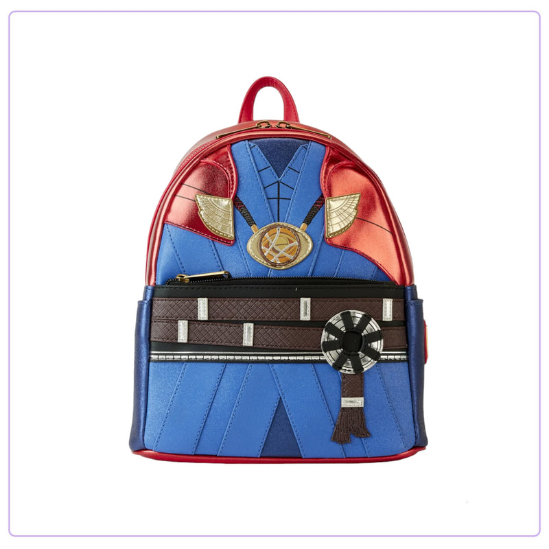 Load image into Gallery viewer, Loungefly Marvel Metallic Doctor Strange Mini Backpack - LF Lovers
