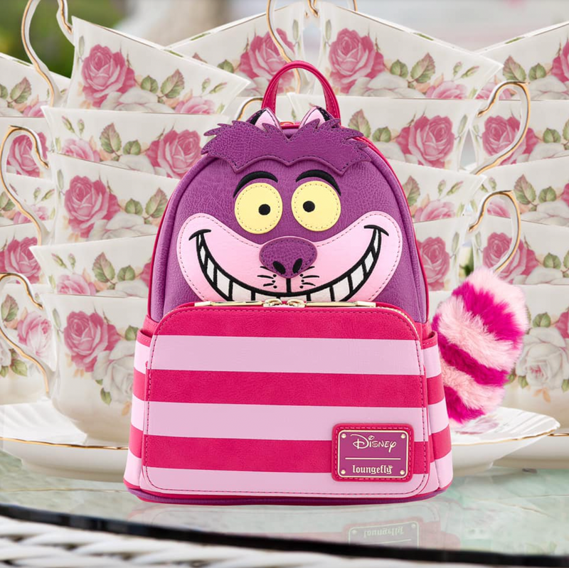 Load image into Gallery viewer, Loungefly Disney Alice In Wonderland Cheshire Cat Cosplay Mini Backpack - LF Lovers
