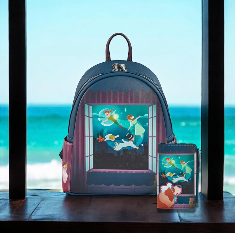 Load image into Gallery viewer, Loungefly Disney Peter Pan Scene Mini Backpack
