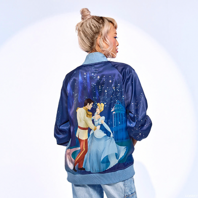 Loungefly Disney Cinderella 75th Anniversary Bomber Jacket