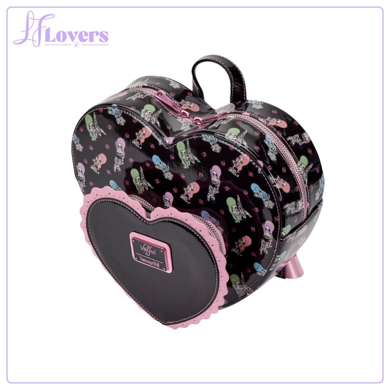 Load image into Gallery viewer, Loungefly Valfré Double Heart Mini Backpack
